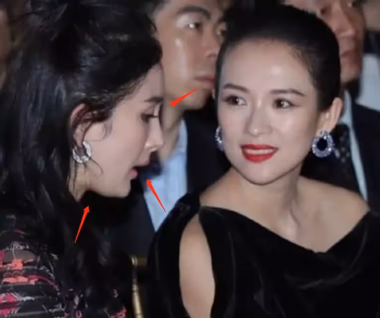 楊冪側臉越來越虐,跟章子怡、baby同框差異大,骨相太重要了