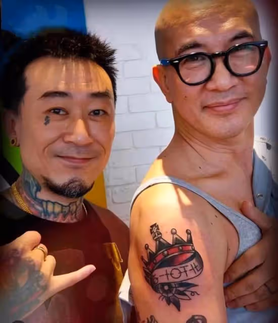 中年歐巴具俊曄:紋身示愛嬌妻,被吐槽殺馬特,大S:就吃這一套