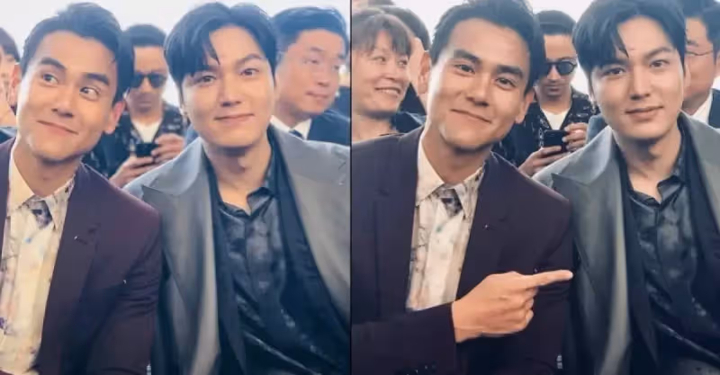 37歲彭于晏和32歲李敏鎬同框，看到鞋子後：終於相信女生的審美了！