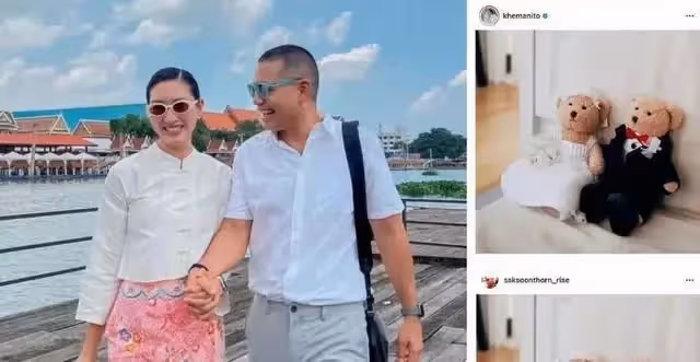 泰星Pancake和男友Mee經歷10年長跑！ 曬婚慶泰迪熊公仔好事將近