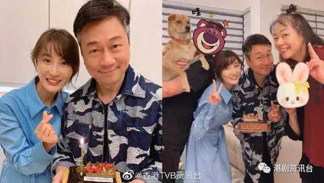 黎耀祥家中度過58歲生日 TVB新晉視後帶蛋糕驚喜現身:Surprise!