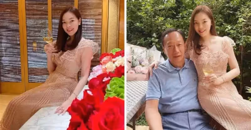 富士康老闆娘曾馨瑩放閃，與老公郭臺銘歡慶結婚13年：讓我們的人生更美好，珍惜而感恩！