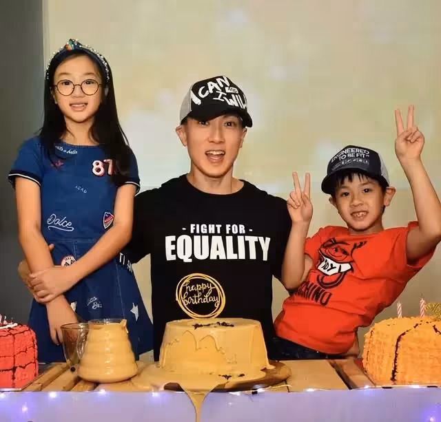 吳尊攜兒女為上海母嬰群體捐贈物資,NeiNei親手創作海報超有愛心