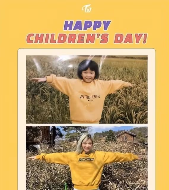 韓國兒童節TWICE齊曬童年照!Momo從小就辣、子瑜被贊最可愛