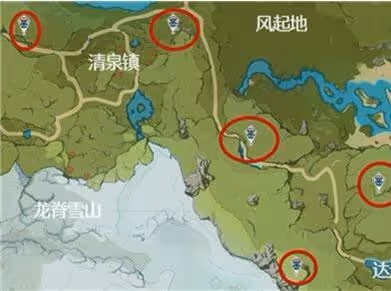 原神蒙德最新地靈龕位置 原神蒙德最新地靈龕位置攻略
