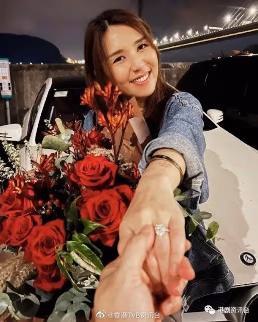 恭喜恭喜!TVB男星曬巨型鑽戒求婚成功
