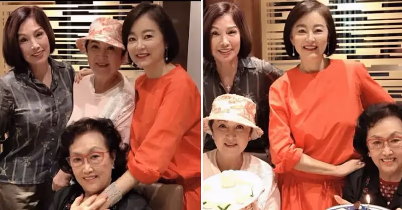 影壇美人聚會！為葛蘭慶祝88歲生日 林青霞罕見露面 66歲全場最小 網友：都是各自年齡段的美人