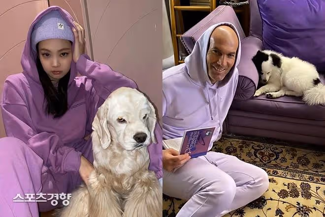 Blackpink Jennie和齊達內「傳情」?韓國網友搞笑幽默的猜測!