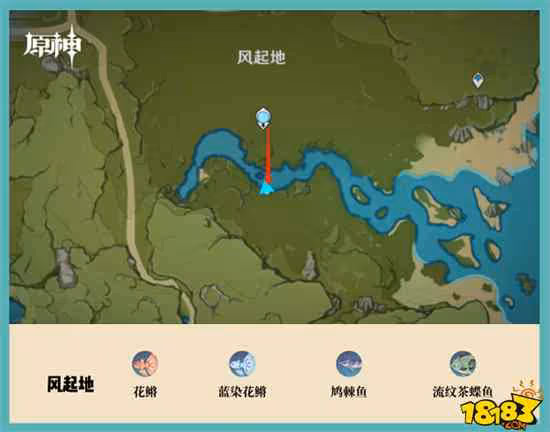 原神蒙德釣魚點位置分布圖 蒙德釣魚點位置分布圖攻略