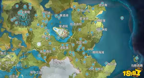 原神蒙德風神瞳位置大全2022 蒙德風神瞳位置大全2022攻略