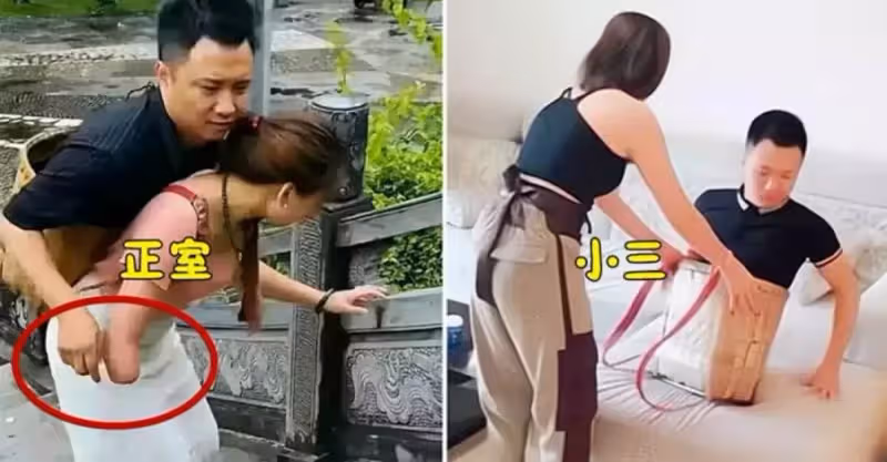 連體夫妻走紅後，無腿丈夫出軌女大生，獨臂阿嬌帶女兒回農村，近況曝光了