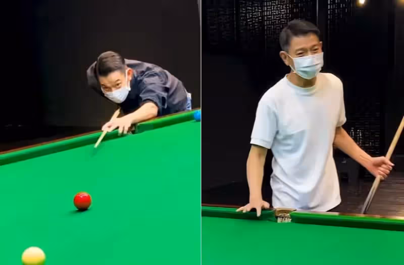 天王劉德華光腳幹家務, 賣力拖地十分麻利!
