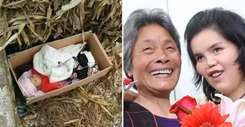 農婦撿到「怪容」女嬰，為養她，不得以送走親生兒子，經歷多次手術，變美後嫁聾啞大哥報恩：永遠陪伴家人