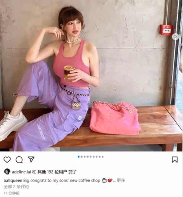 富婆薛芷倫秀身材,與小19歲男友分手後單身多年,獨居億元豪宅
