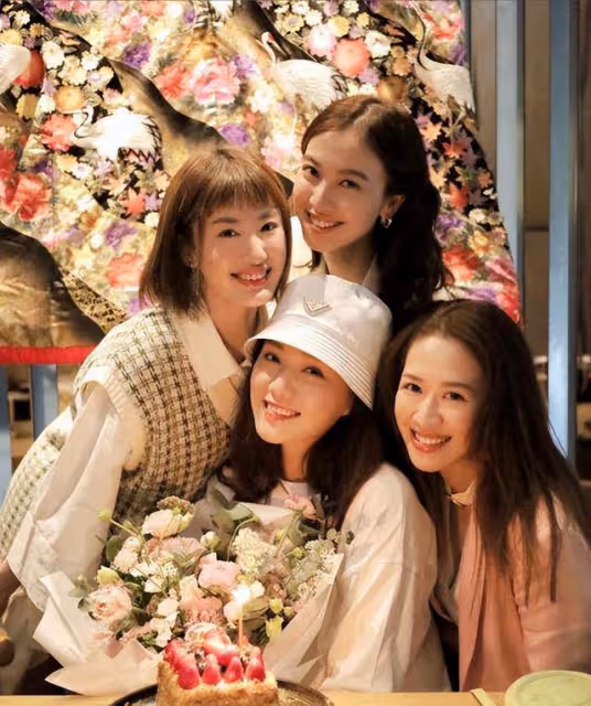 TVB「2LINE黨」閨蜜團合體為視帝女友慶生,壽星居C位,一人缺席