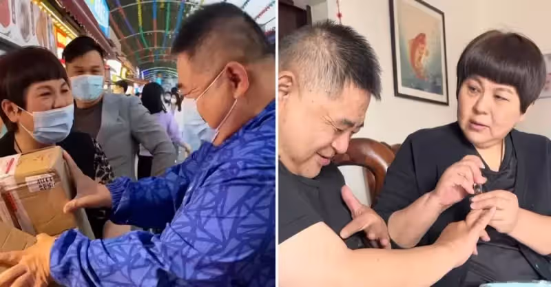 50歲阿公智商只有6歲，卻因「白吃白喝」走紅網路，商業街店主已「寵他20餘年」