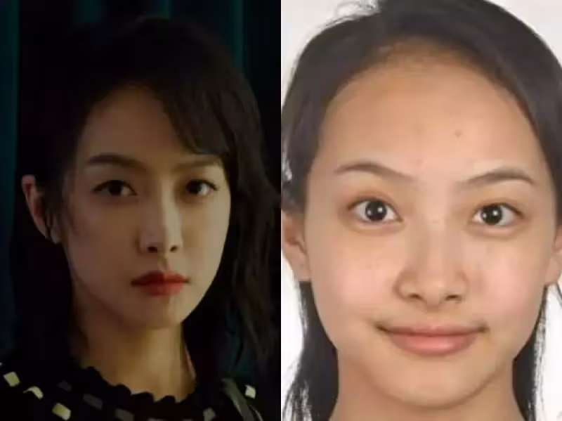 明星證件照曝光：景甜靠細眉出圈， 張柏芝素顏楚楚動人，楊冪前後差距大