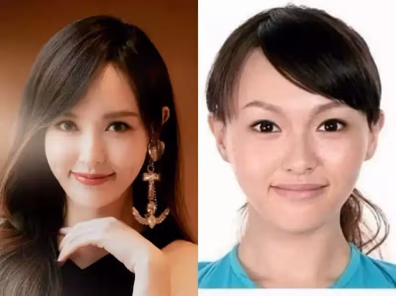 明星證件照曝光：景甜靠細眉出圈， 張柏芝素顏楚楚動人，楊冪前後差距大