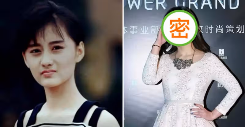 48歲陳德容近照曝光，不服老穿小姑娘的花裙挺清新，但側身看有中年感了，網友：真是歲月不饒人