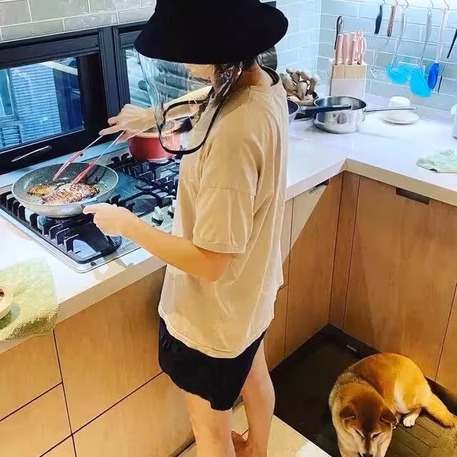 Ella曬出臺北的千萬豪宅:在家做飯帶娃收拾家,這生活,實名羨慕