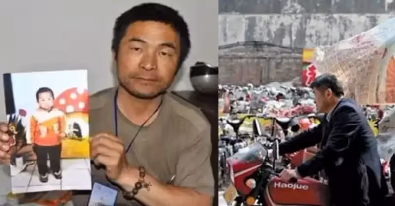 父親苦苦尋子24年，騎廢10輛車，如今終於找到孩子，結果卻令人驚訝，孩子：我要留在養父母家