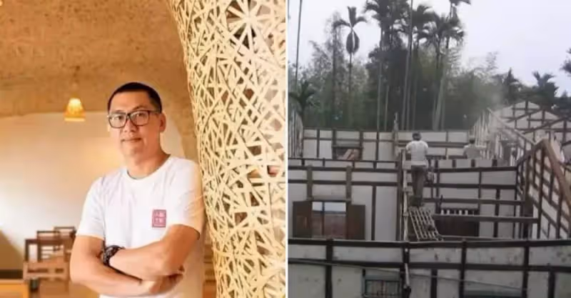 男大生畢業當兵後從銀行舉債1500萬後，跑到南投深山中住了一年，改造百年三合院，成「台灣最美民宿」
