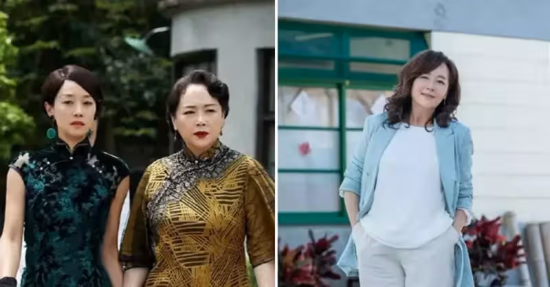 63歲恬妞老年發福也時髦，穿西裝搭樂福鞋端莊顯瘦，從容服老真美