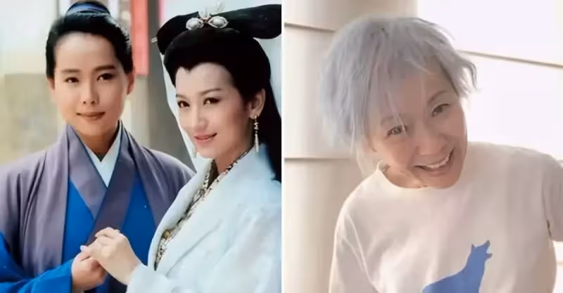 59歲「許仙」葉童罕露面！滿頭白髮皺紋明顯，身材消瘦「不在意形象」略顯蒼老，網友直呼：不敢認
