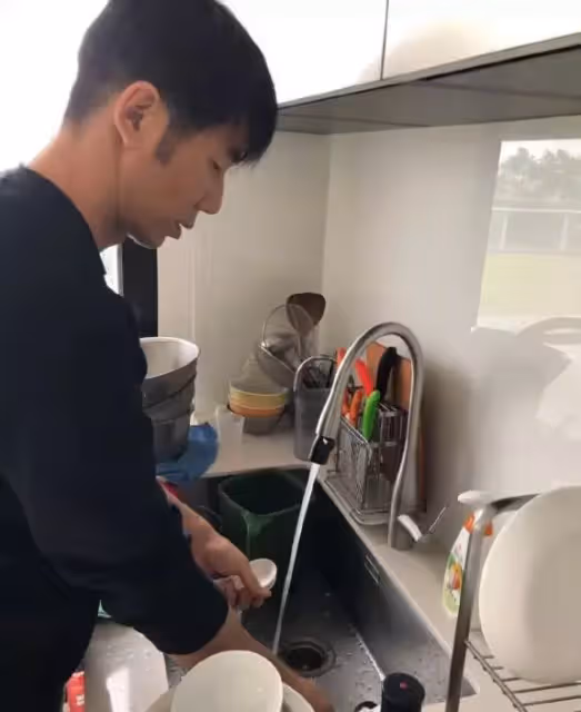 陶晶瑩罕曬豪宅內景，頭一次見陽臺上還能種樹，老公洗碗被寵成公主，網：想住你家！