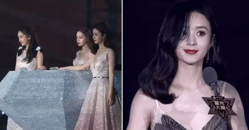 趙麗穎熱巴楊冪罕見「同框」！關掉十級美顏，真實顏值一目了然