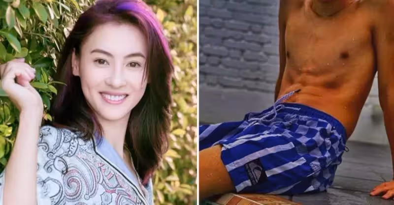 張柏芝曬13歲大兒子腹肌，近照比媽媽還高，被贊最帥星二代，網：跟謝霆鋒太像了