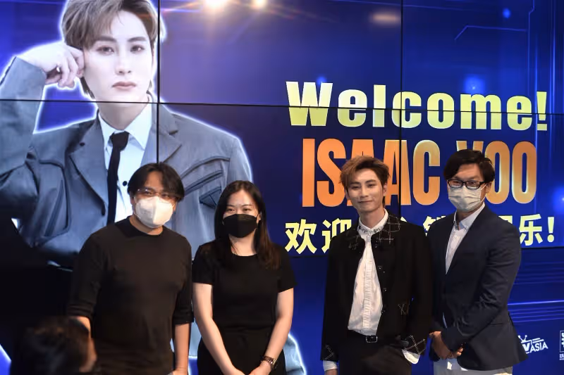 Isaac加盟新公司成蔡恩雨師弟　矢言要帶IN21T來馬開演唱會！