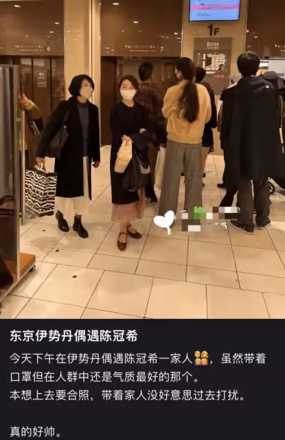陳冠希曬全家福，一家三口在日本富士山前合影，5歲女兒身高矚目