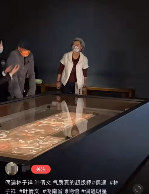 74歲林子祥帶愛妻逛博物館,畫面溫馨恩愛,葉倩文打扮珠光寶氣