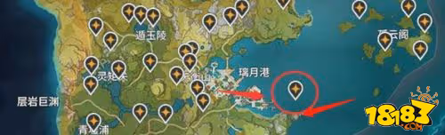 原神岩神瞳璃月港位置點在哪 岩神瞳璃月港位置分享