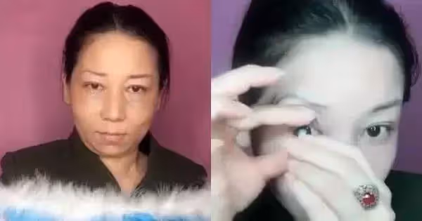 大媽要模仿香妃被人嘲笑,化妝後美翻了,網友:失傳已久的易容術!