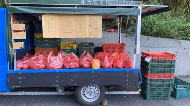 老闆還在田裡!貨車上擺火龍果「一袋100自己拿」10個小時後「回到車上秒傻住」:不愧是台灣