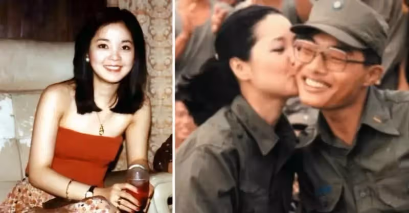 女神的眷顧！當年被「鄧麗君親過的士兵」4天只洗半邊臉    親吻照隨身帶「今現狀曝光」惹人羨