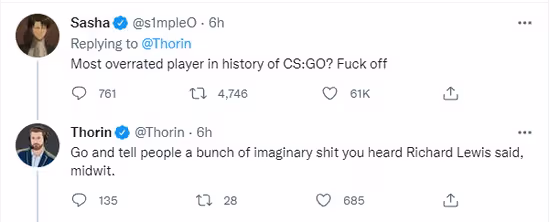 Thorin稱FalleN「最被高估」 引起s1mple等人不滿