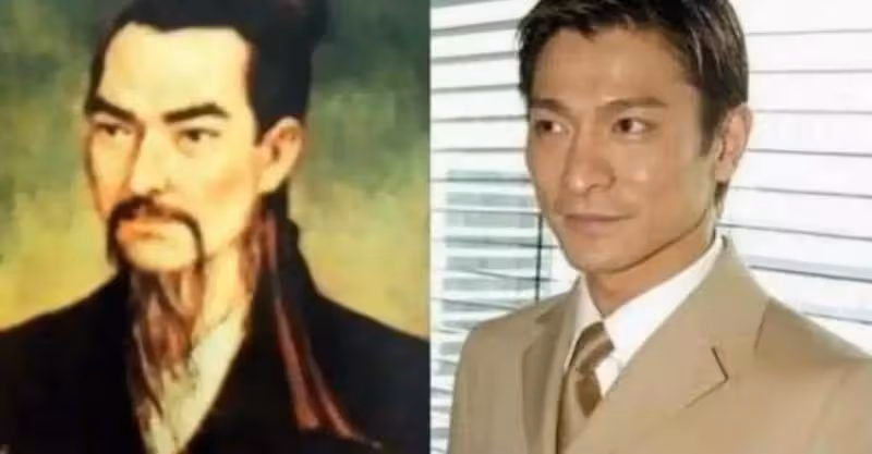 天哪！和古人撞臉的十大明星，劉德華和范冰冰也太像了