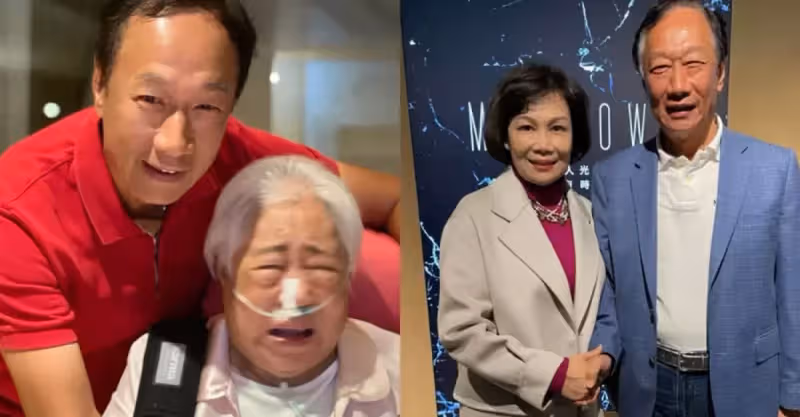 沒錢沒地沒廠房！郭台銘「難忘貴人伸援手」多年後同框，「最謝高齡母」為子籌10萬