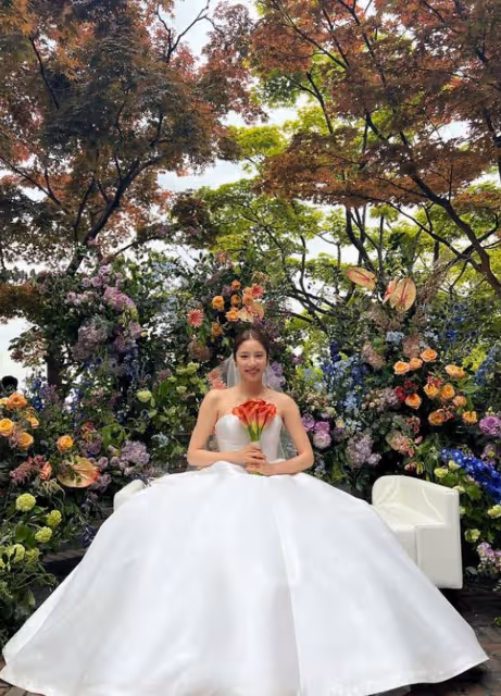 孫淡妃甜嫁10年前舊愛　PSY為婚禮唱祝歌
