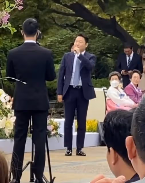 孫淡妃甜嫁10年前舊愛　PSY為婚禮唱祝歌