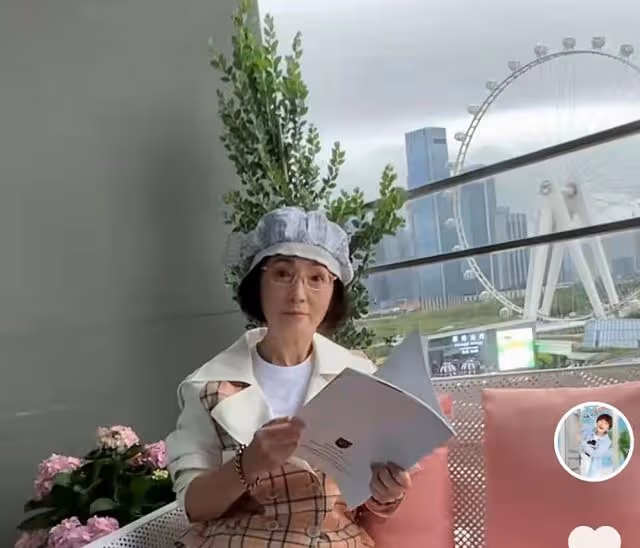 58歲「石榴姐」定居內地，豪宅內喝咖啡生活愜意，房價被扒上千萬
