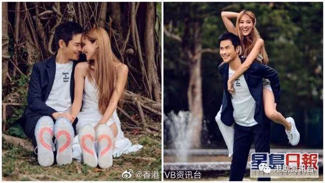 鄭嘉穎與老婆穿情侶鞋賀相愛7周年！趁機向TVB最美港姐發表愛