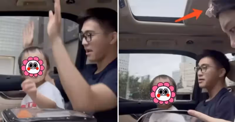奚夢瑤首次曝光兒子正臉，何廣燊長相清秀跟媽媽如粘貼複製，娃娃音奶萌可愛