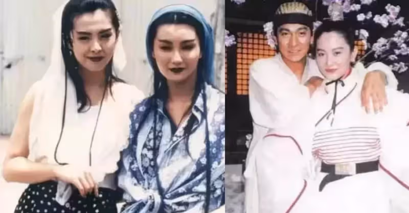 大明星片場罕見合影照，一張比一張珍貴，網友感嘆：物是人非