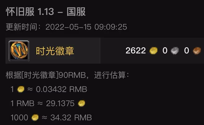 魔獸世界TBC懷舊服201萬G天價橙弓賣出，普通人工作兩年才攢得夠