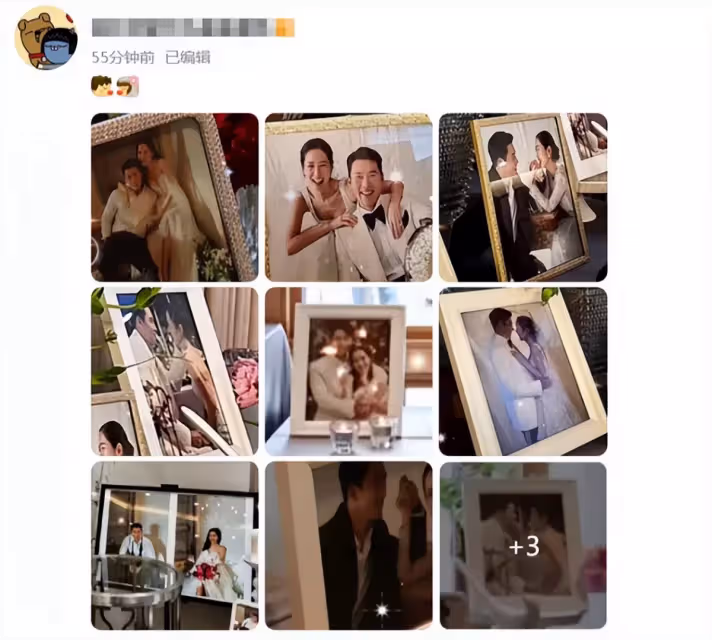 玄彬孫藝珍再曝新婚紗照,兩人親密依偎牽手放閃,超大婚戒首曝光