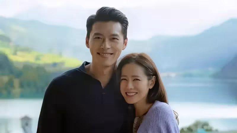 玄彬孫藝珍再曝新婚紗照,兩人親密依偎牽手放閃,超大婚戒首曝光